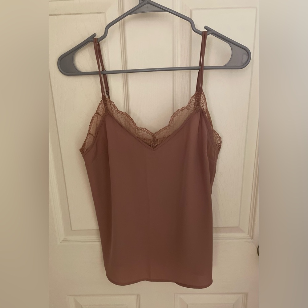Abercrombie and Fitch Lace Trim Tank